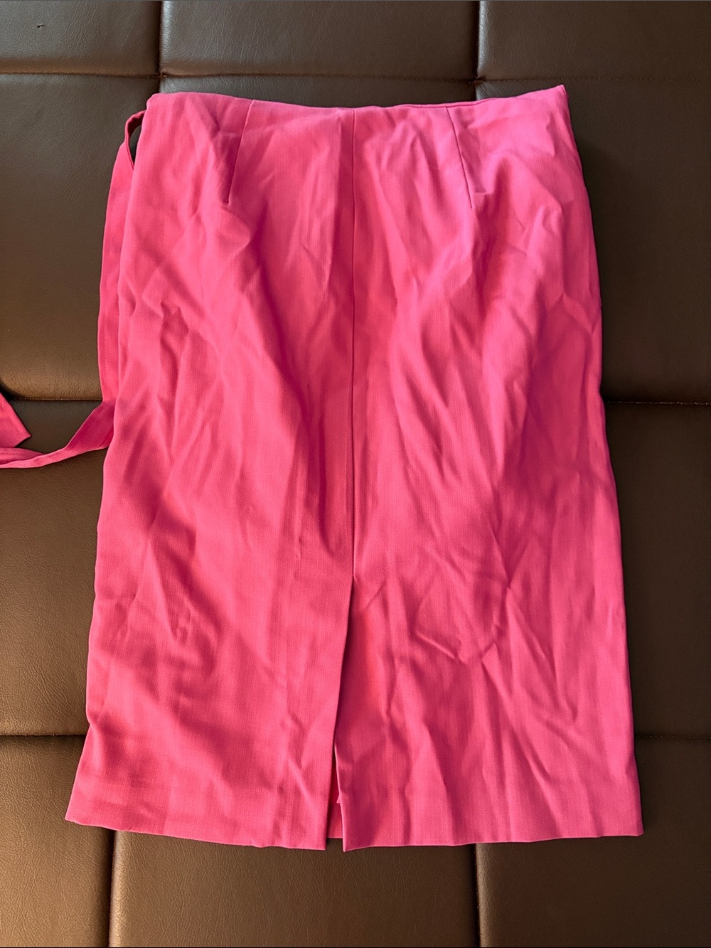 JCrew Pink Sleeveless Belted Dress - Picture 8 of 10
